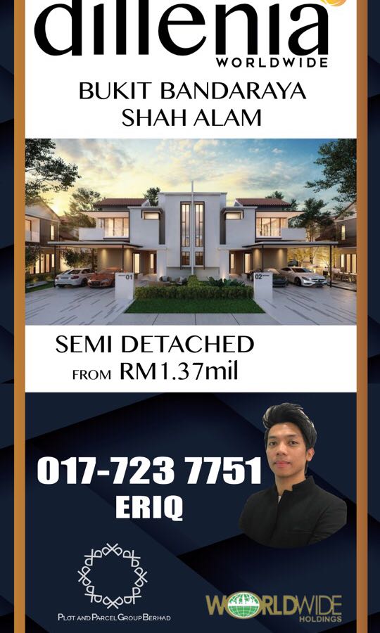 Dillenia Worldwide Bukit Bandaraya Shah Alam Property For Sale On Carousell