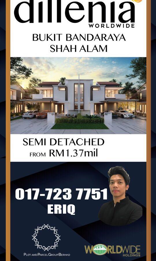 Dillenia Worldwide Bukit Bandaraya Shah Alam Property For Sale On Carousell