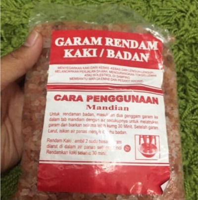 Garam Bukit Rendam Kaki Dan Badan Murah Health Beauty Skin Bath Body On Carousell