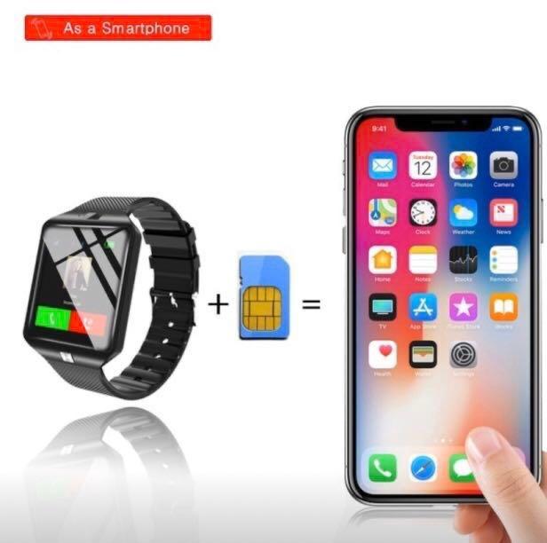 IWatch Phone Bluetooth Smart watch With Camera SIM Card Slot For Android Phones