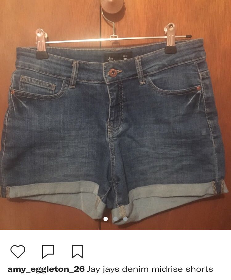 Jay Jays denim shorts size 10, Women's Fashion, Clothes on Carousell