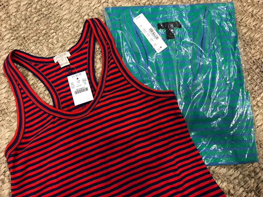 J crew hotsell racerback tank dress