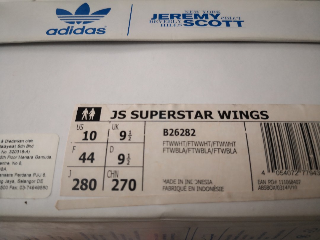 Jeremy scott superstar wings outlet