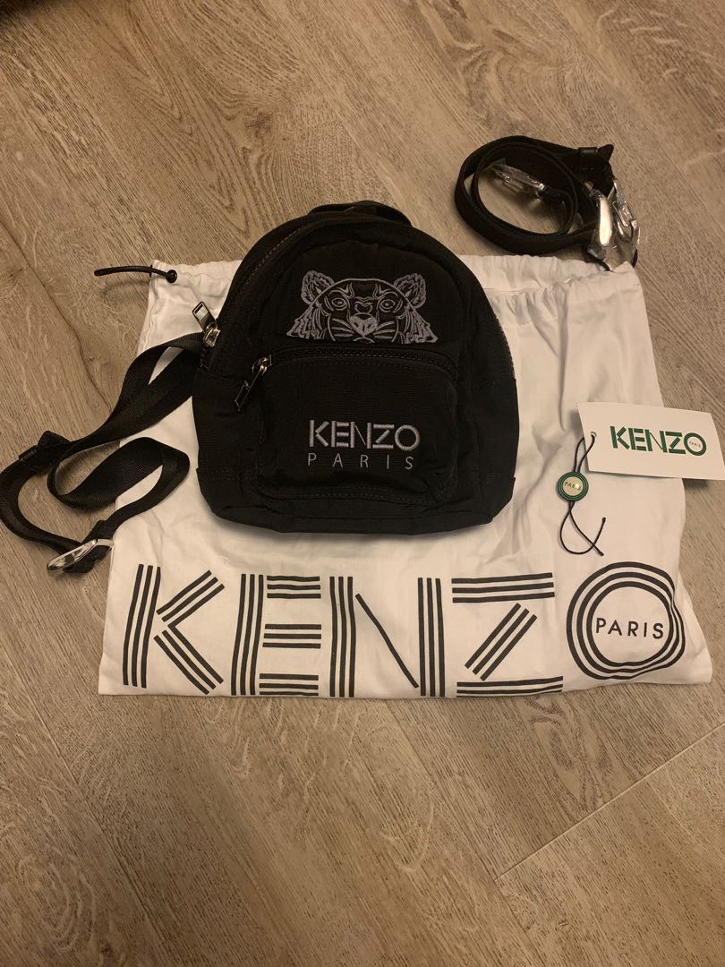 Kenzo Mini Backpack, Women's Fashion, Bags & Wallets, Crossbody Bags