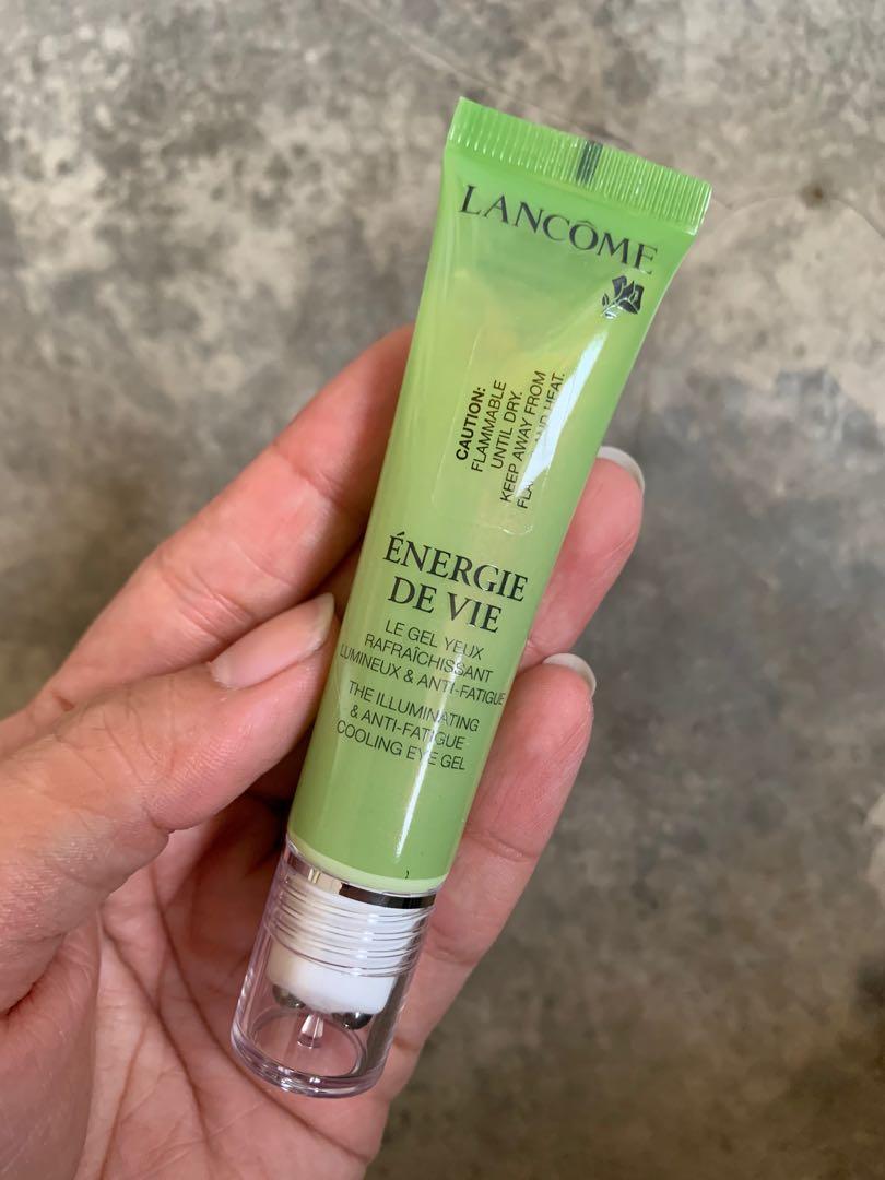 New Lancome Energie De Vie Eye Cream Illuminating Cooling Anti Fatigue Cooling Eye Gel 15ml Health Beauty Face Skin Care On Carousell