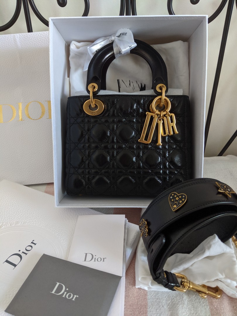 Limited Edition My Lady Dior in Crinkled Calfskin RRP 5800