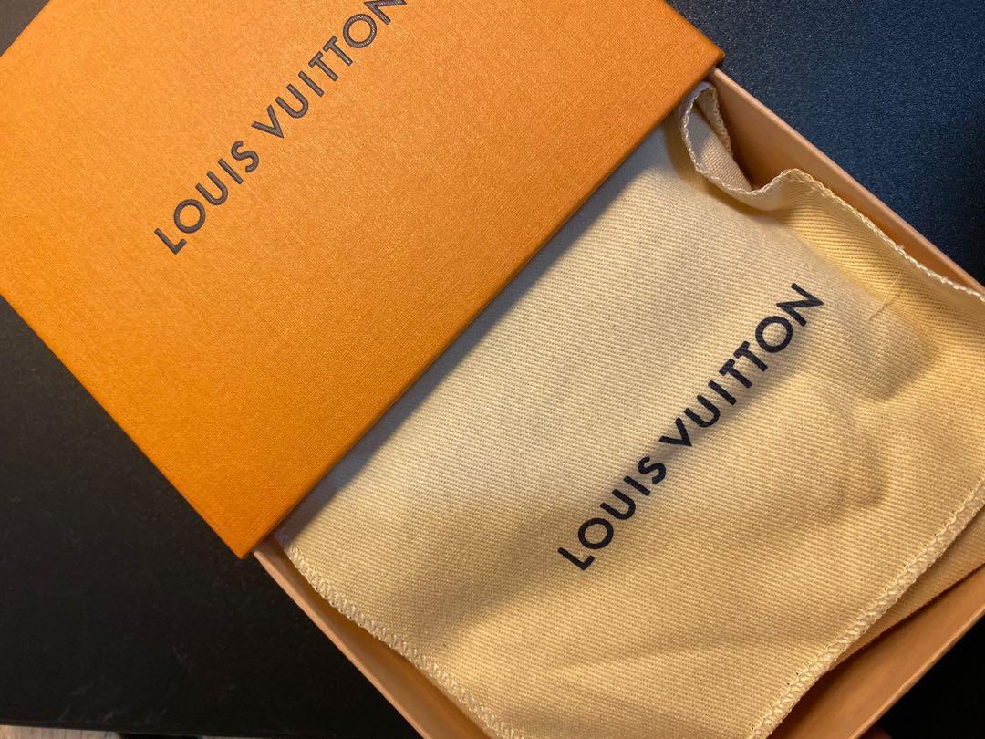 Louis Vuitton Pochette Cle Monogram Powder White