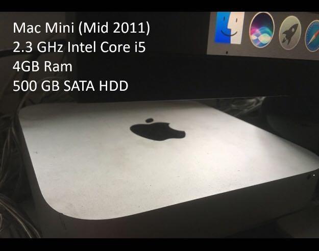 Mac Mini Mid 11 2 3 Ghz Intel Core I5 Electronics Computers Desktops On Carousell