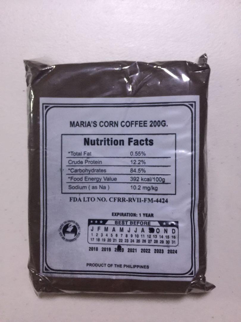Maria's Corn Coffee, Food & Drinks, Beverages on Carousell