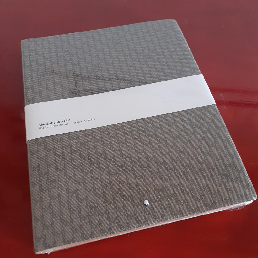 Montblanc Fine Stationery XC Sketch Book 149 Sign yellow blank