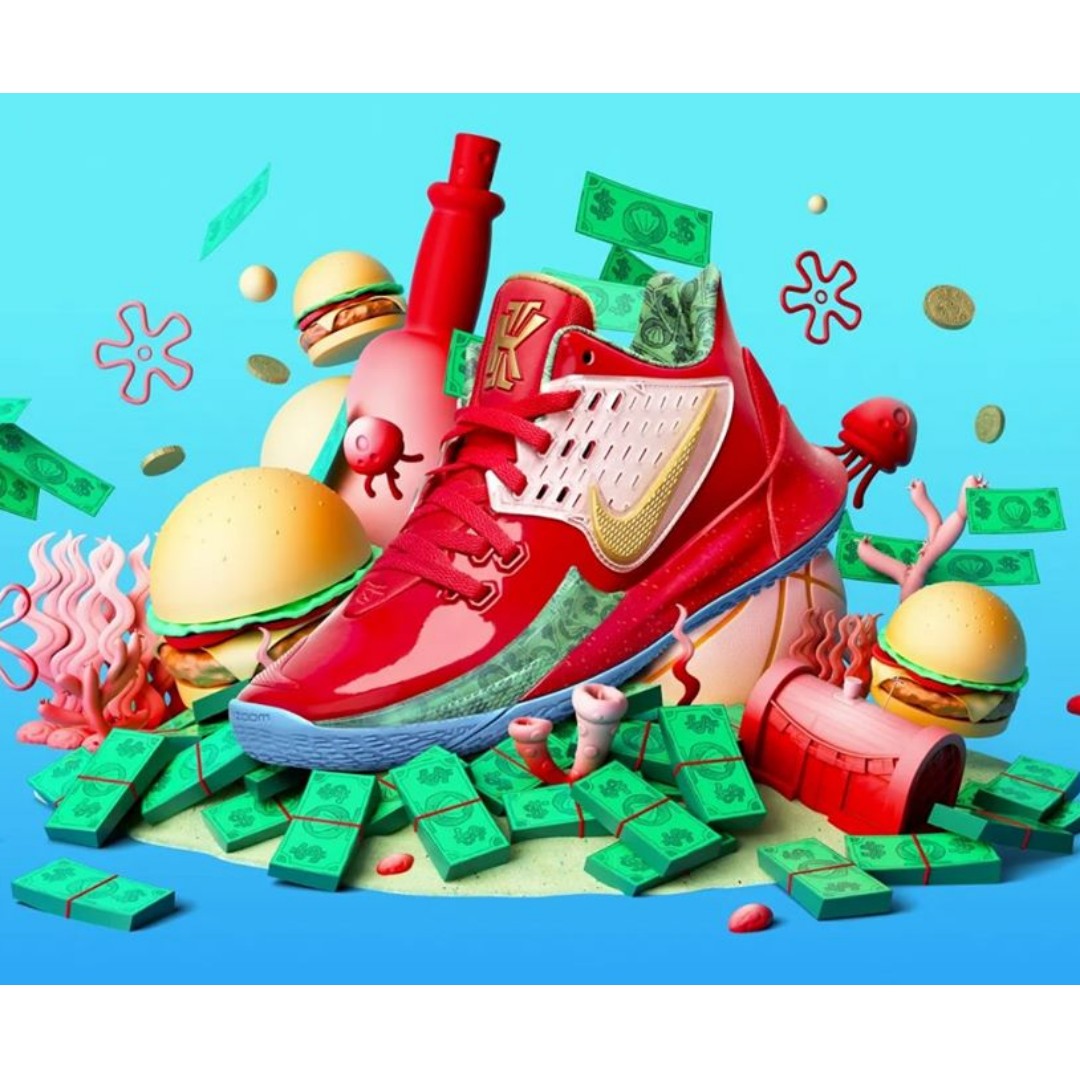 kyrie bikini bottom shoes