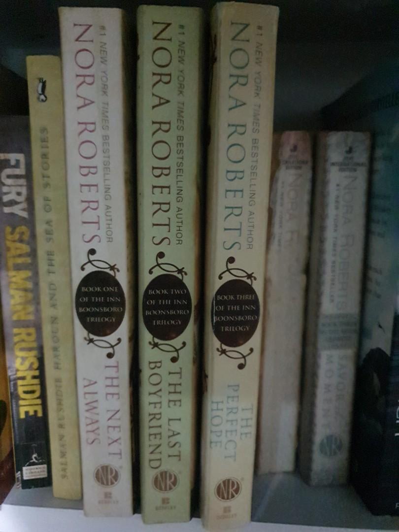 Nora Roberts Inn Boonsboro Trilogy Books Stationery Fiction On Carousell