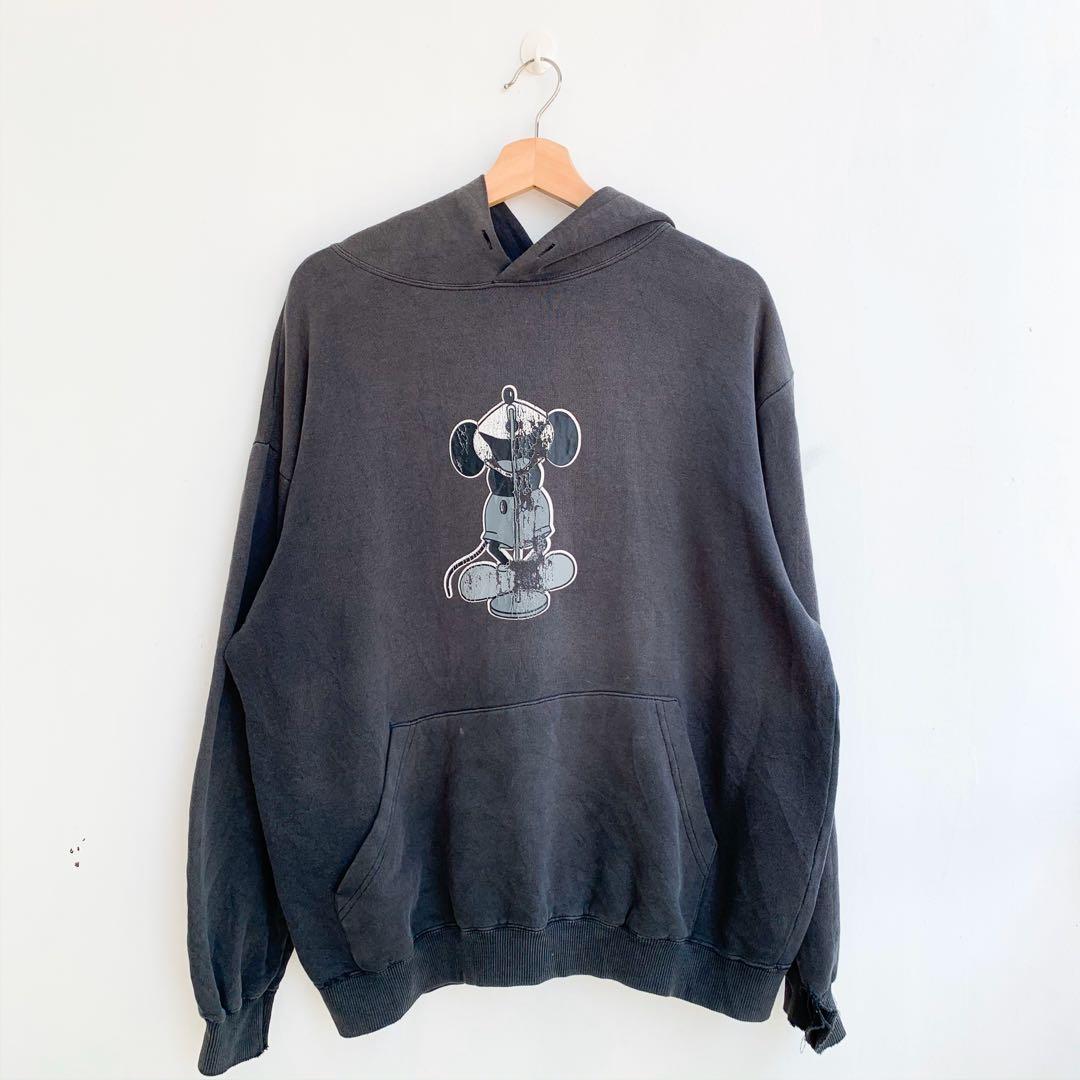 Number nine clearance mickey mouse hoodie