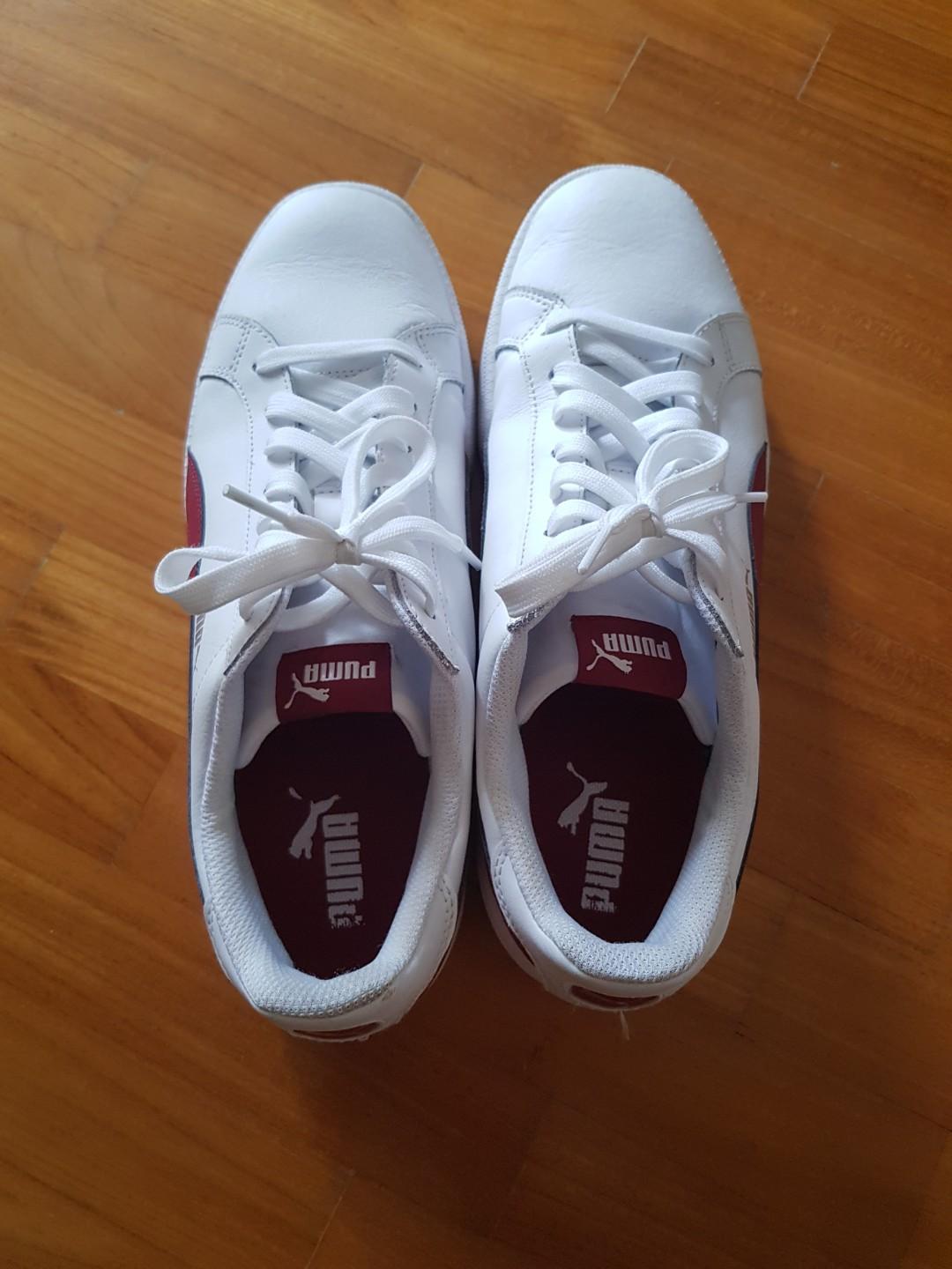 puma smash v2 leather trainers