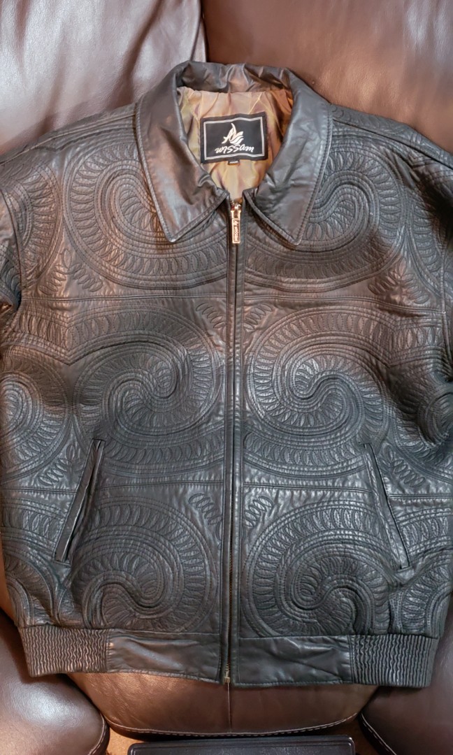Al wissam on sale leather jackets