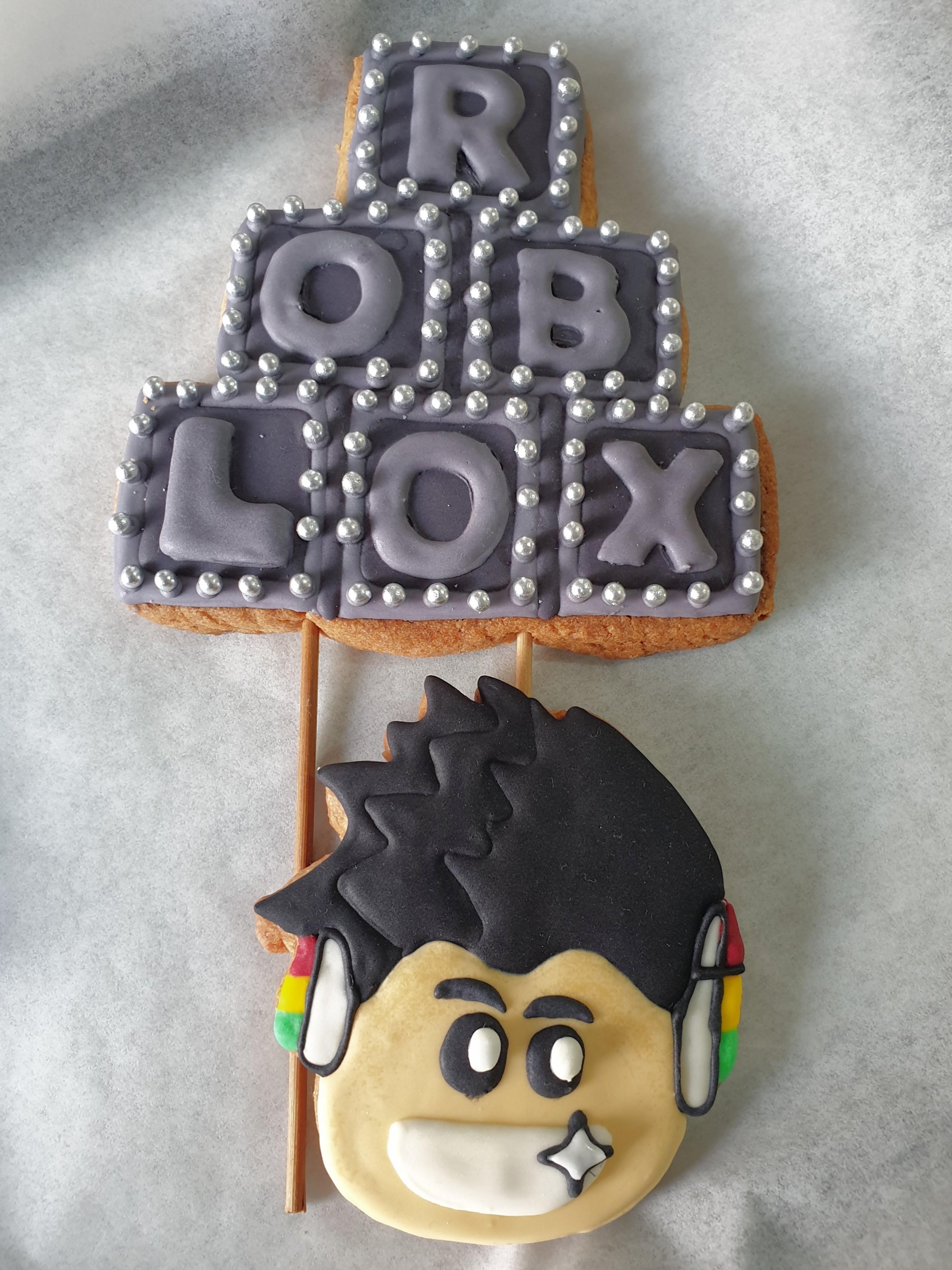roblox character cake topper