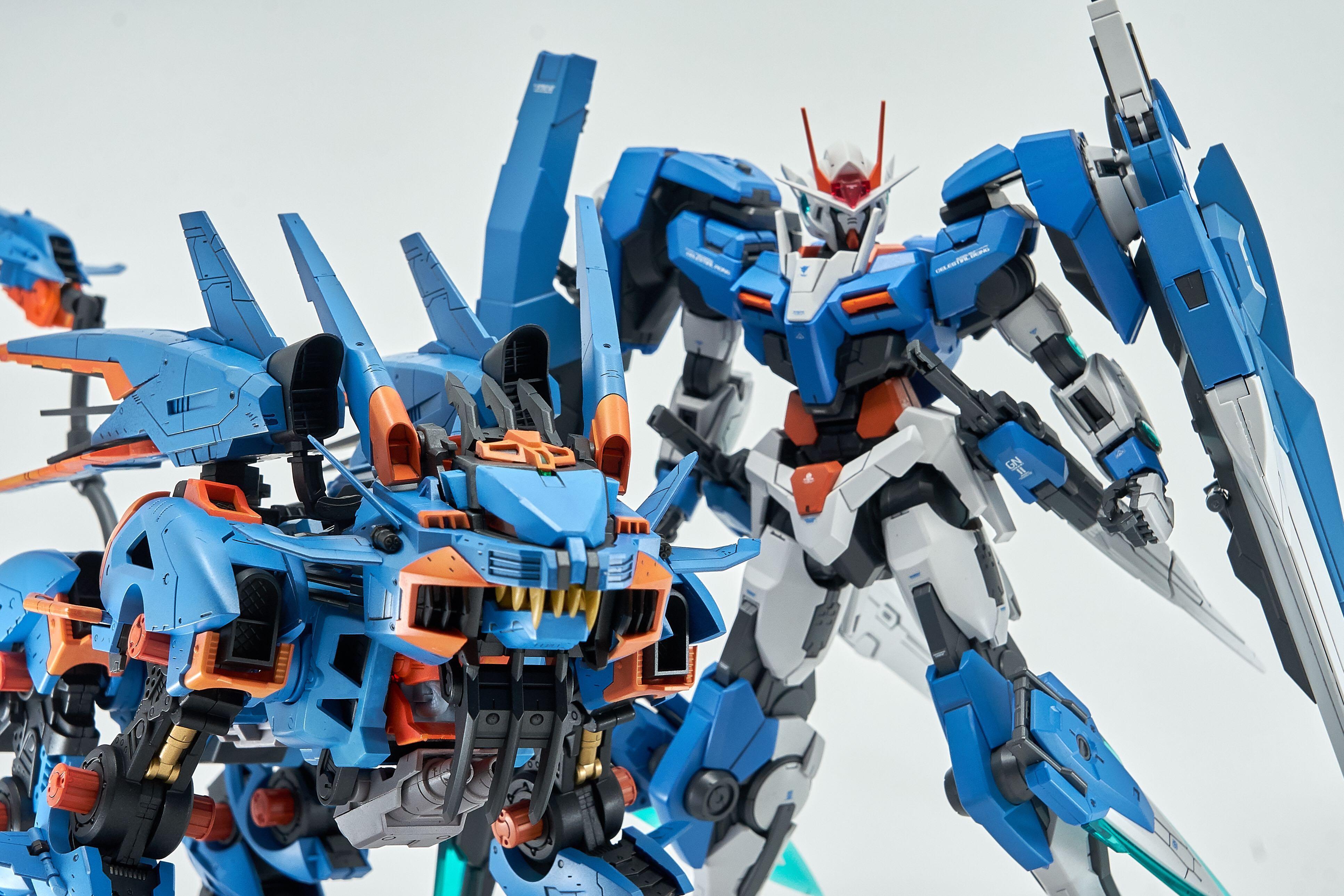 Service Gundam Building Painting Toys Games Bricks
