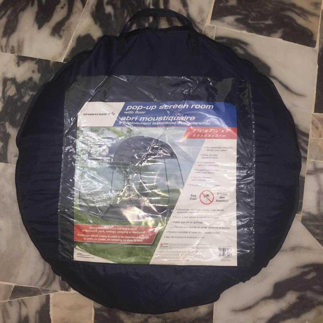 Sportcraft pop up screen cheap room
