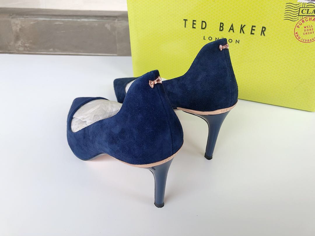 navy blue ted baker shoes