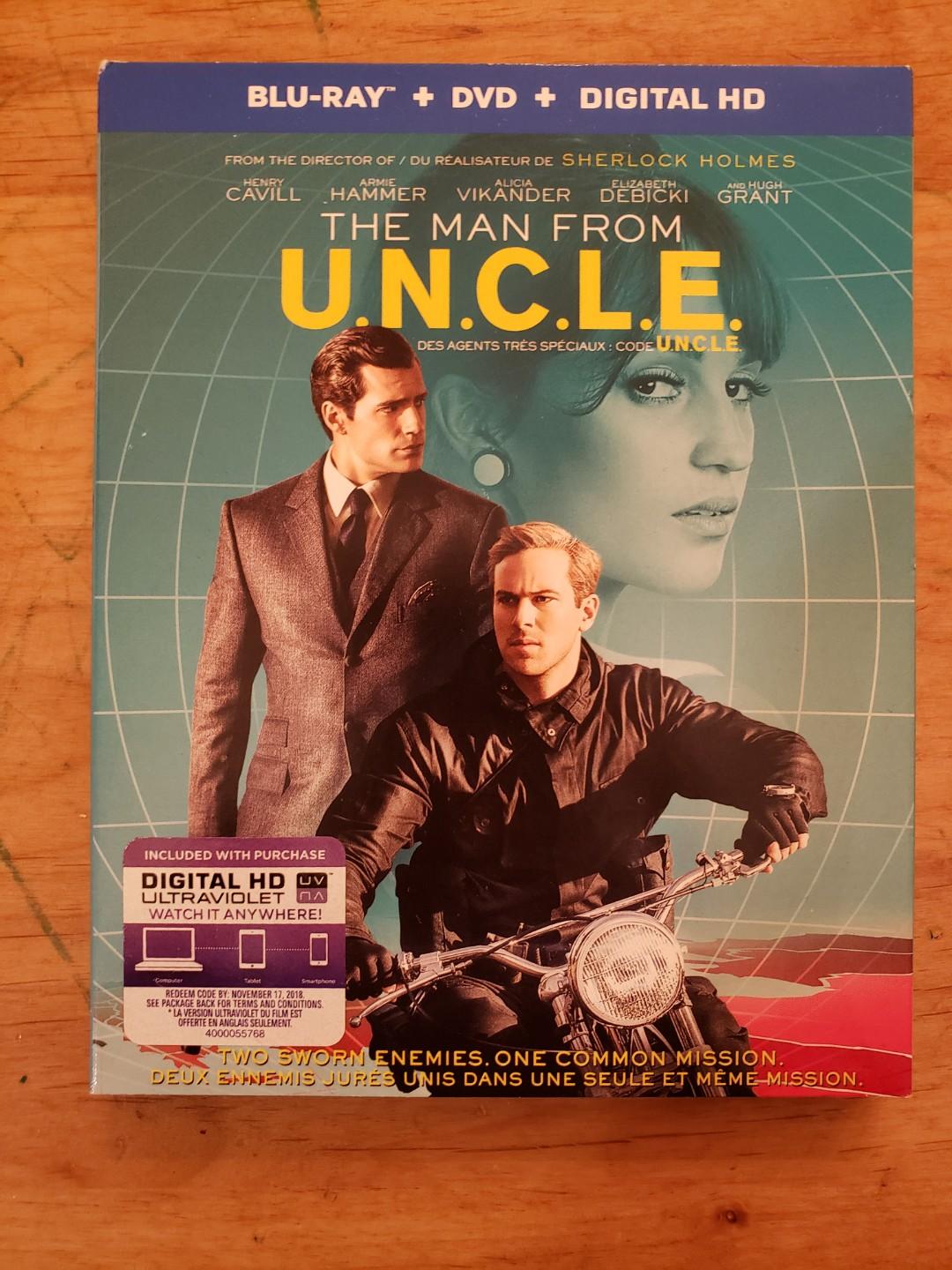 The Man From U N C L E 特務型戰bluray 美版 興趣及遊戲 收藏品及紀念品 明星周邊 Carousell