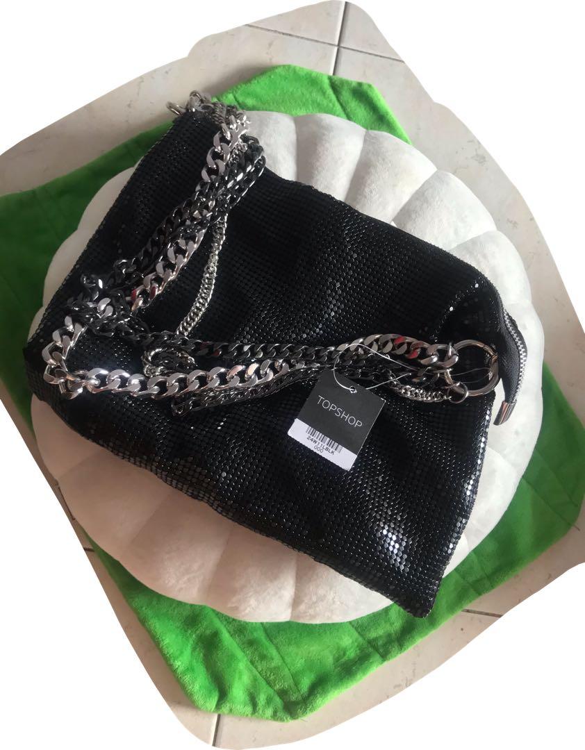 Chainmail bag topshop hotsell