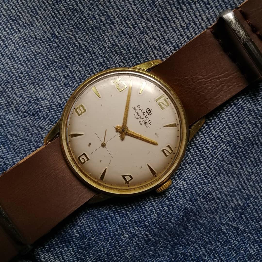 Vintage Darwil Swiss Watch 1960s Luxury Watches on Carousell