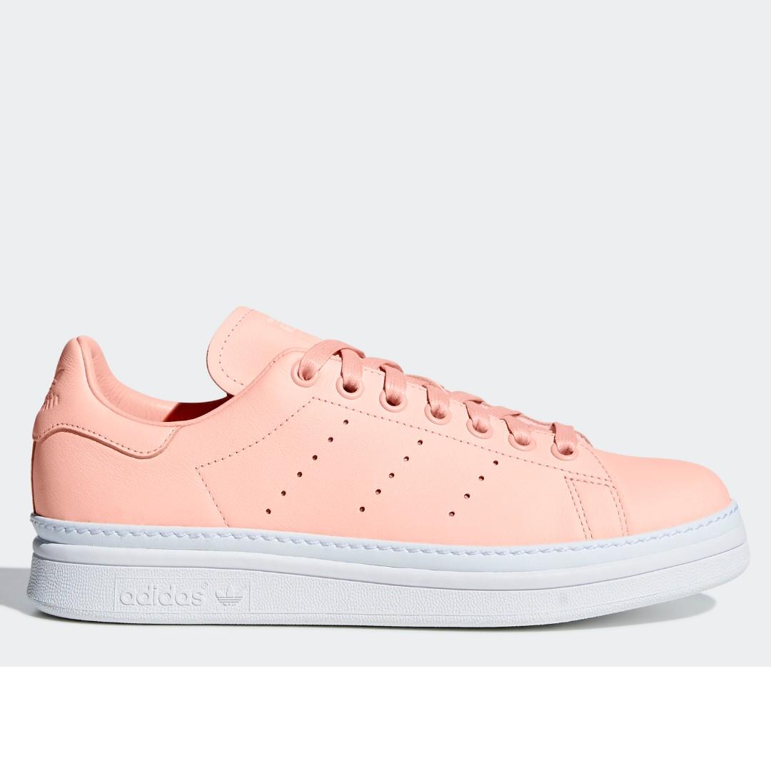 stan smith new bold shoes white