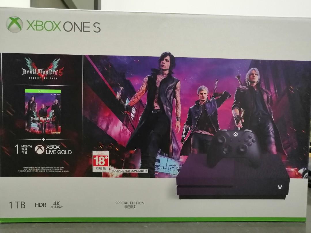 Xbox one s devil may cry 5 bundle on sale