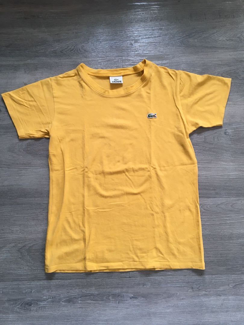 Yellow (fake) T-Shirt, Men's Fashion, Tops Sets, Tshirts & Polo Shirts on Carousell