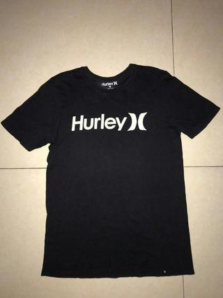 kaos Hurley Original black bekas kondisi 75%
