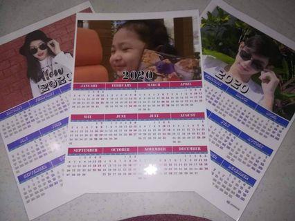 A4 size Ref Magnet Personalized Calendar