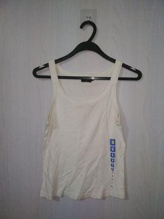 white singlet 'hush puppies'