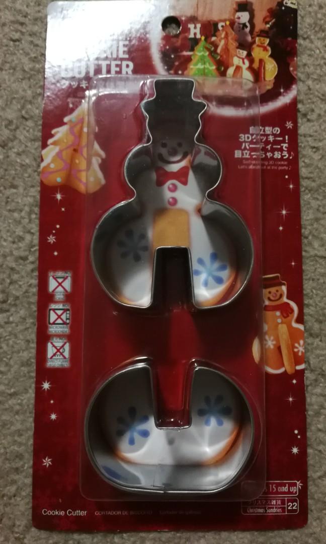 全新聖誕雪人曲奇模brand New Snowman Cookie Cutter 廚房用具 Carousell 全新聖誕雪人曲奇模brand New Snowman Cookie Cutter 廚房用具 Carousell