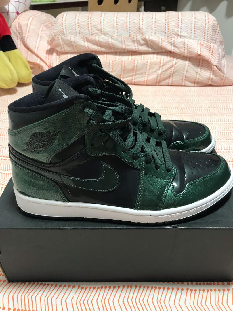 Air Jordan 1 Retro Grove Green US 11.5 Men s Fashion Footwear