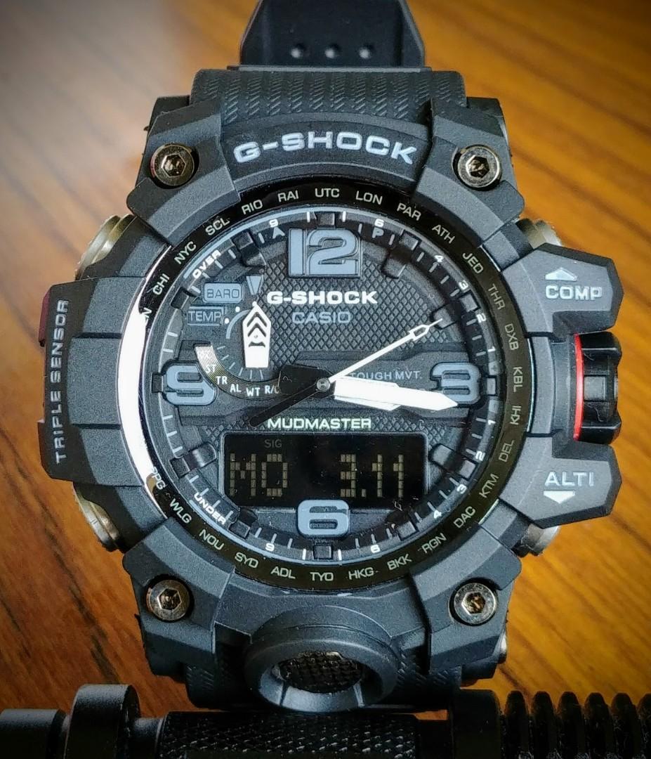 G shock top mudmaster all black