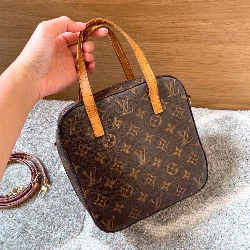 Louis Vuitton canvas monogram spontini bag, Luxury, Bags & Wallets on  Carousell