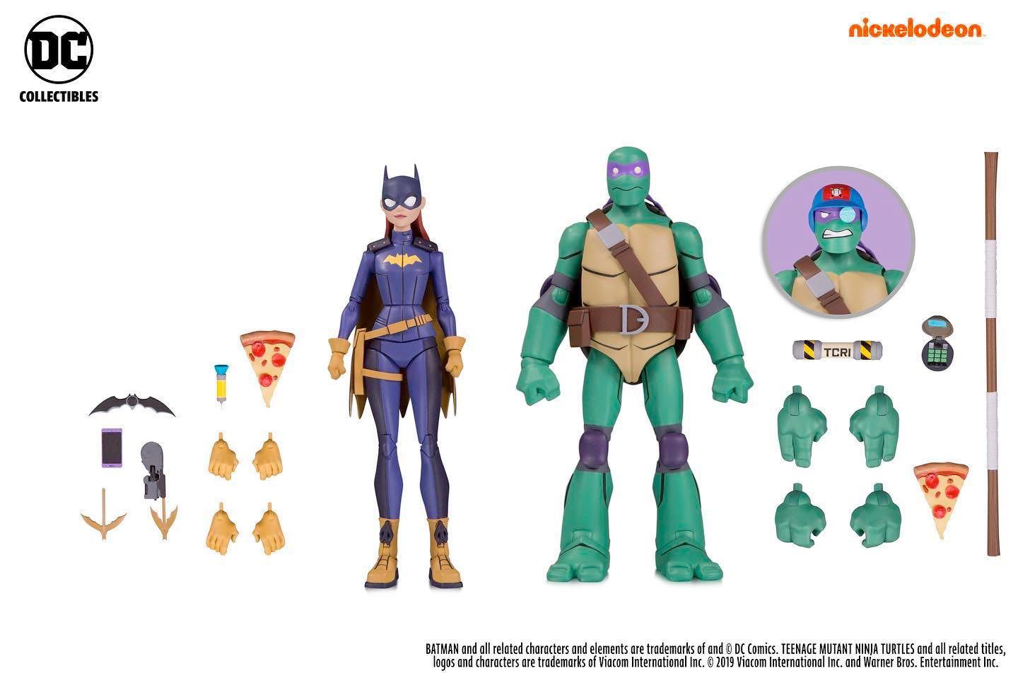 Batman vs TMNT Teenage Mutant Ninja Turtles - Batgirl & Donatello , Hobbies  & Toys, Toys & Games on Carousell