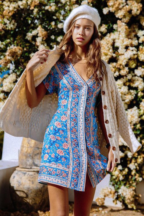 Arnhem marigold mini dress store
