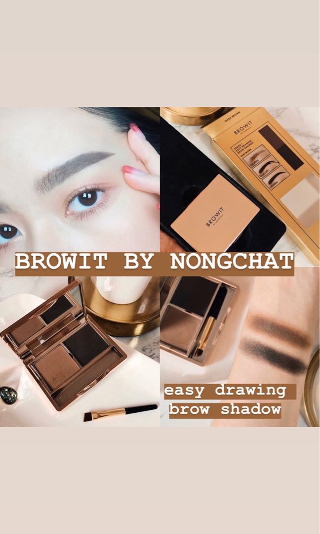 Browit By Nongchat Easy Drawing Brow Shadow Health Beauty Makeup On Carousell
