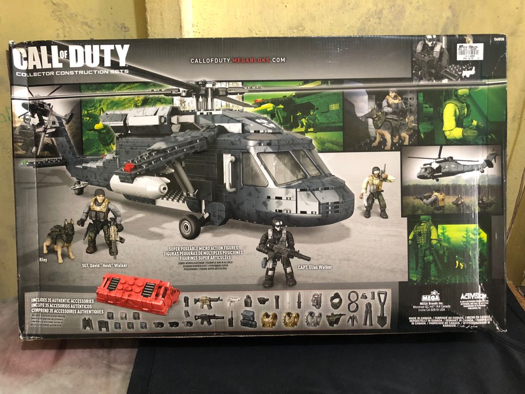 Mega bloks ghost tactical hot sale helicopter