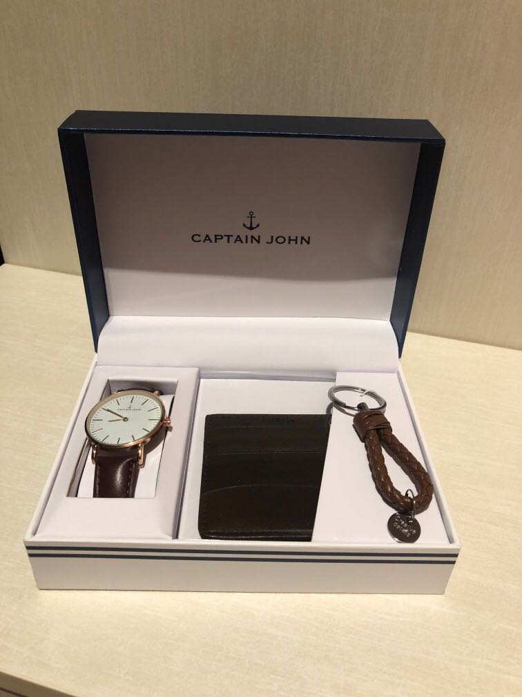 Captain John watch gift set Mobile Phones Gadgets Wearables