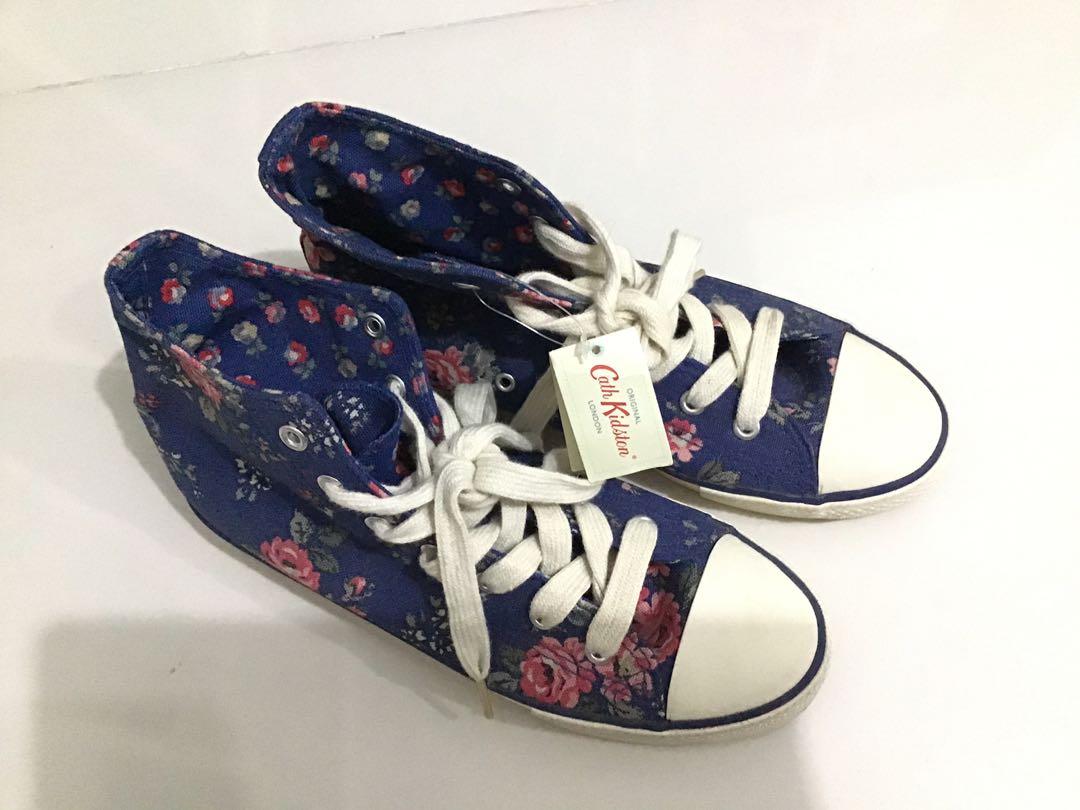 cath kidston high top trainers