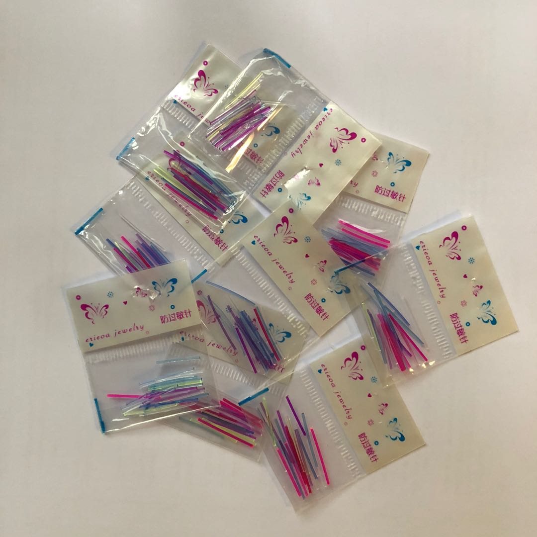 Clear Plastic Sticks/Ear Hole Retainers (Mailout only) , Women's Fashion, Jewelry & Organisers