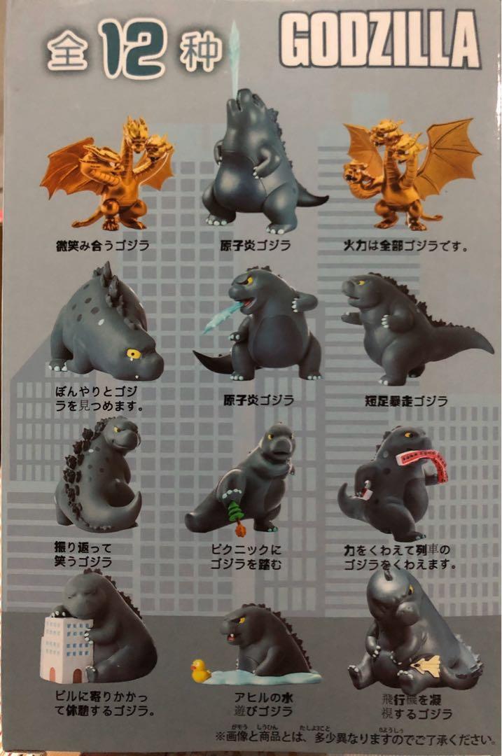 Cute Chubby Godzilla A Dull Stare Short legged Runaway With A Smile