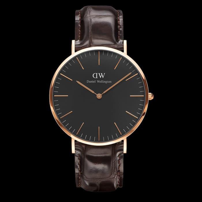 DW Daniel Wellington Classic Black Original Ori Bm Fesyen Pria Jam Tangan di Carousell