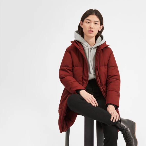 Renew discount long puffer