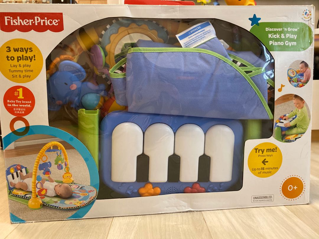 fisher price grow with me gym