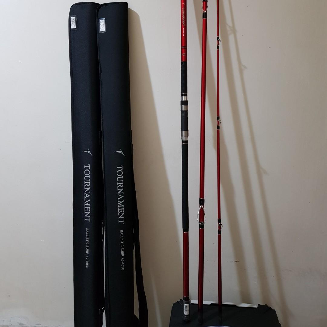 Daiwa tournament ballistic surf rods clearance