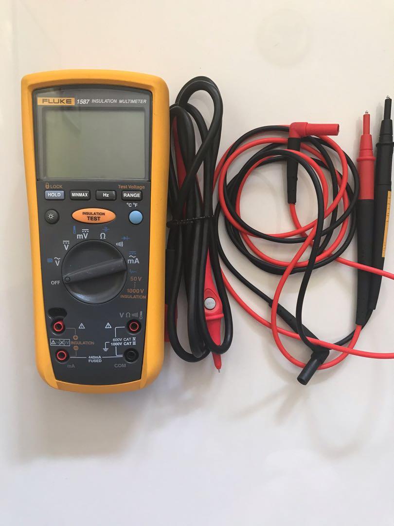 Fluke 1587 MultiTester w/ Insulation tester, Commercial & Industrial