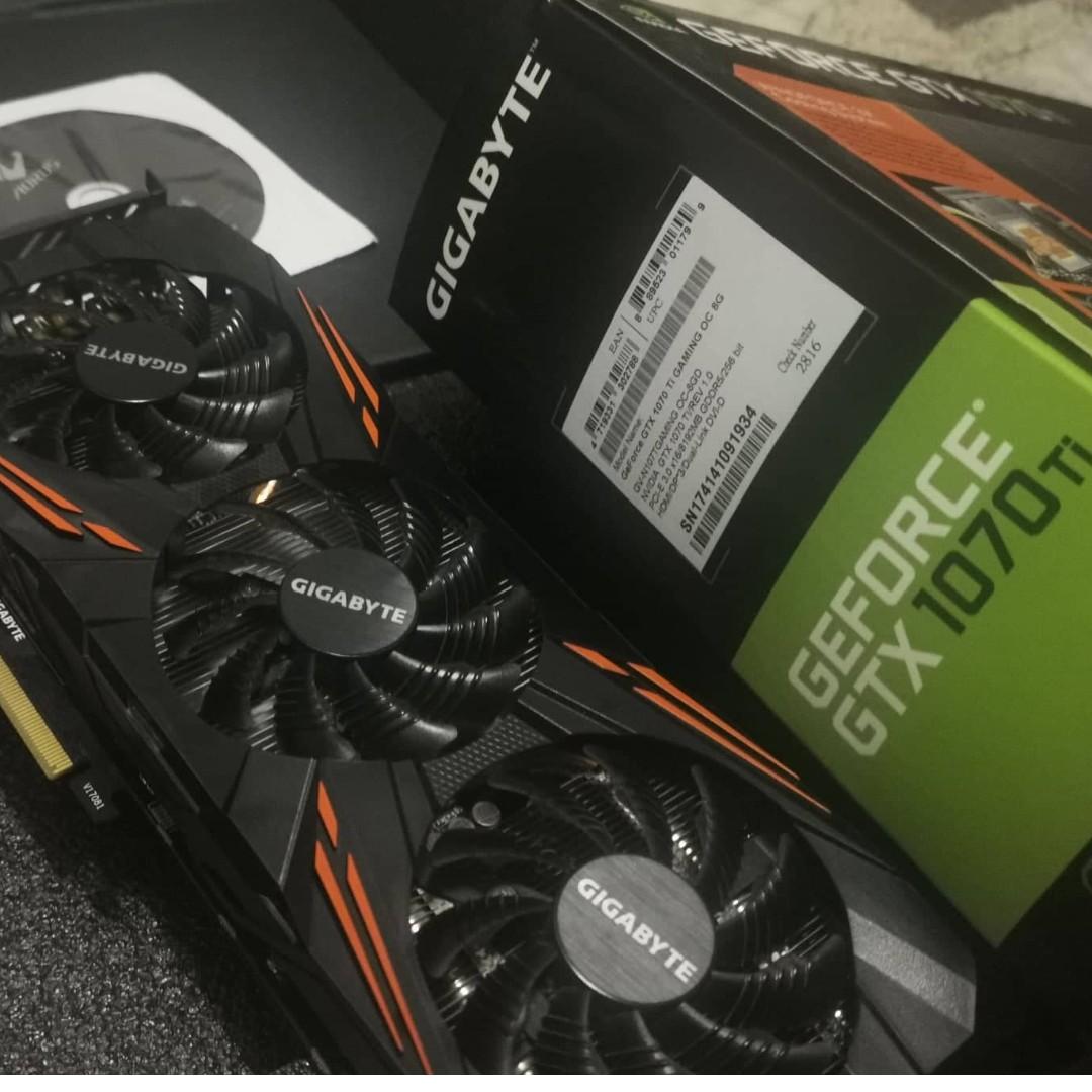 Gigabyte GeForce GTX 1070 Ti Gaming 8GB (GV-N107TGAMING-8GD ...